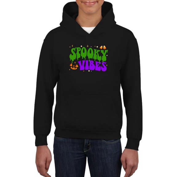 Spooky Vibes Hoodie Juniors -Image by Shutterstock,  x-Large