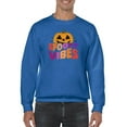 thumbnail image 1 of Spooky Vibes. Retro Pumpkin Sweatshirt Men - Men Sweatshirt, 4XL, 1 of 4