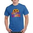 thumbnail image 1 of Spooky Vibes. Retro Pumpkin T-Shirt Men -Image by Shutterstock, Male Small, 1 of 4