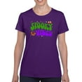 thumbnail image 1 of Spooky Vibes T-Shirt Women -Image by Shutterstock, Female x-Large, 1 of 4