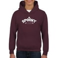 thumbnail image 1 of Spooky Vibes Typography Hoodie Juniors - Youth Hoodie, Large, 1 of 4