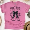 thumbnail image 1 of Spooky Witch Graphic T-Shirt | Unisex Gothic Style Outfit, Heliconia, Size 3XL, 1 of 6