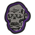 thumbnail image 1 of Spooky Zombie Head Halloween Monster Applique Multi-Color Embroidered Hook & Loop Patch - 3.5 Inch Large, 1 of 5