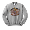 thumbnail image 1 of Spooky and Groovy Sweatshirt Unisex 2X-Large Grey, 1 of 5