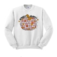 thumbnail image 1 of Spooky and Groovy Sweatshirt Unisex Large White, 1 of 5