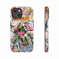 thumbnail image 1 of SpookySummerPhoneCaseFeaturingFlamingosSkullsCoconutsTrendyEdgyTeensAdultsPerfectForSummerHalloweenSeasonCompatiblewithiPhone11/12/13/14/15/16ProMaxPlus, 1 of 9