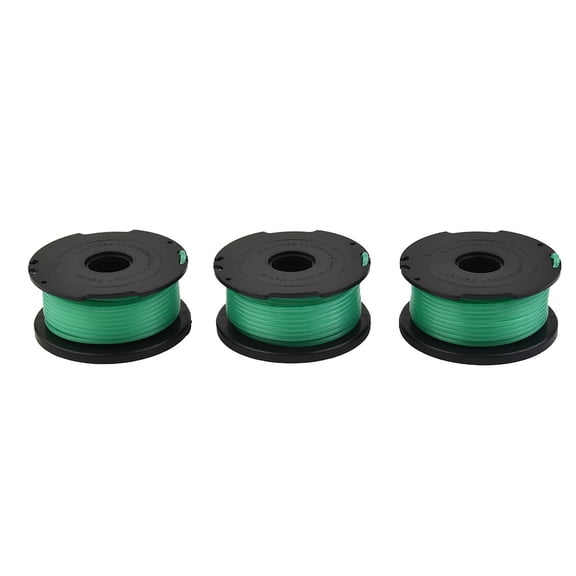 Spool And Line Replacement Kit For Black & Decker Trimmers Includes 3Pcs Compatible With Models Gl7033 Gl8033 Gl9035 A6482