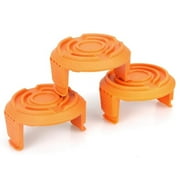 Spool Cap Cover for Worx,Trimmer Replacement Spool Cap Covers for Worx,Suitable for Worx Weed Eater 3 Pack