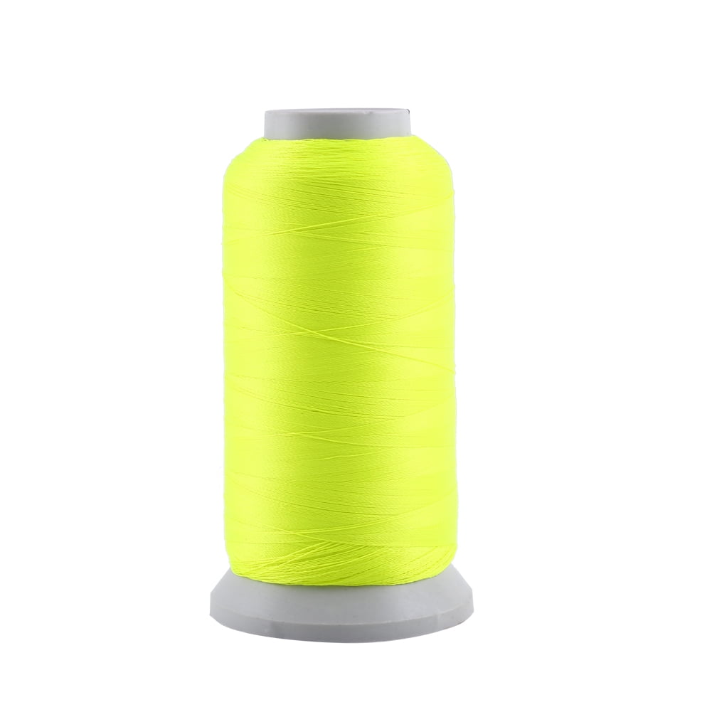 Spool Glow In The Dark Machine Hand Embroidery Sewing Thread Yellow