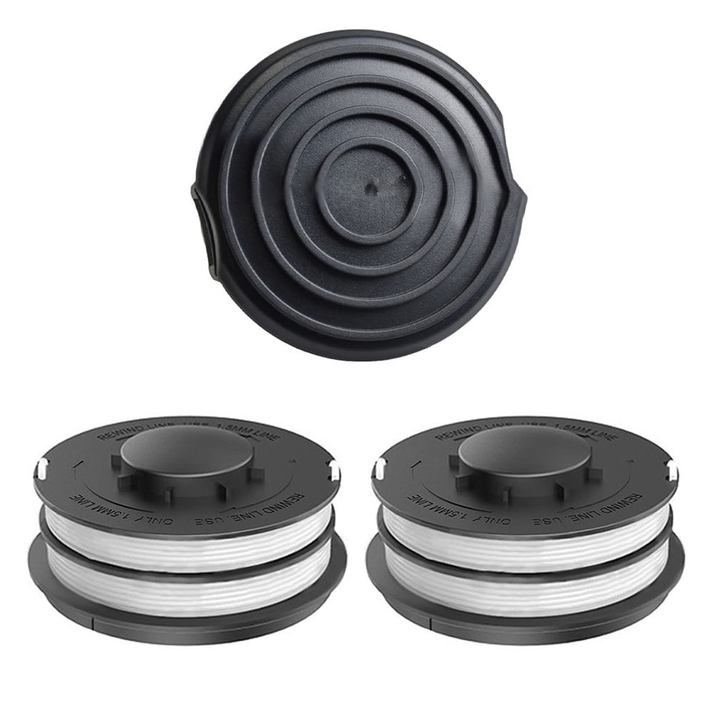 3x Rasentrimmer-Spulen 1,4 Mm – Doppelfaden-Ersatzspulen Für Aldi Gardenline, King Craft, Einhell