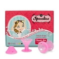Spoolies Original Heatless Soft Twist Silicone Hair Curler Roller, Med Size, 12 Ct