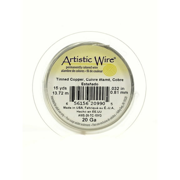 Spools 15 yd., tinned copper, 20 gauge (pack of 4)