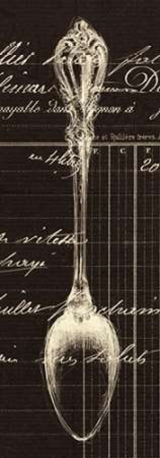 Spoon Document Canvas Art - Z Studio (24 x 48)