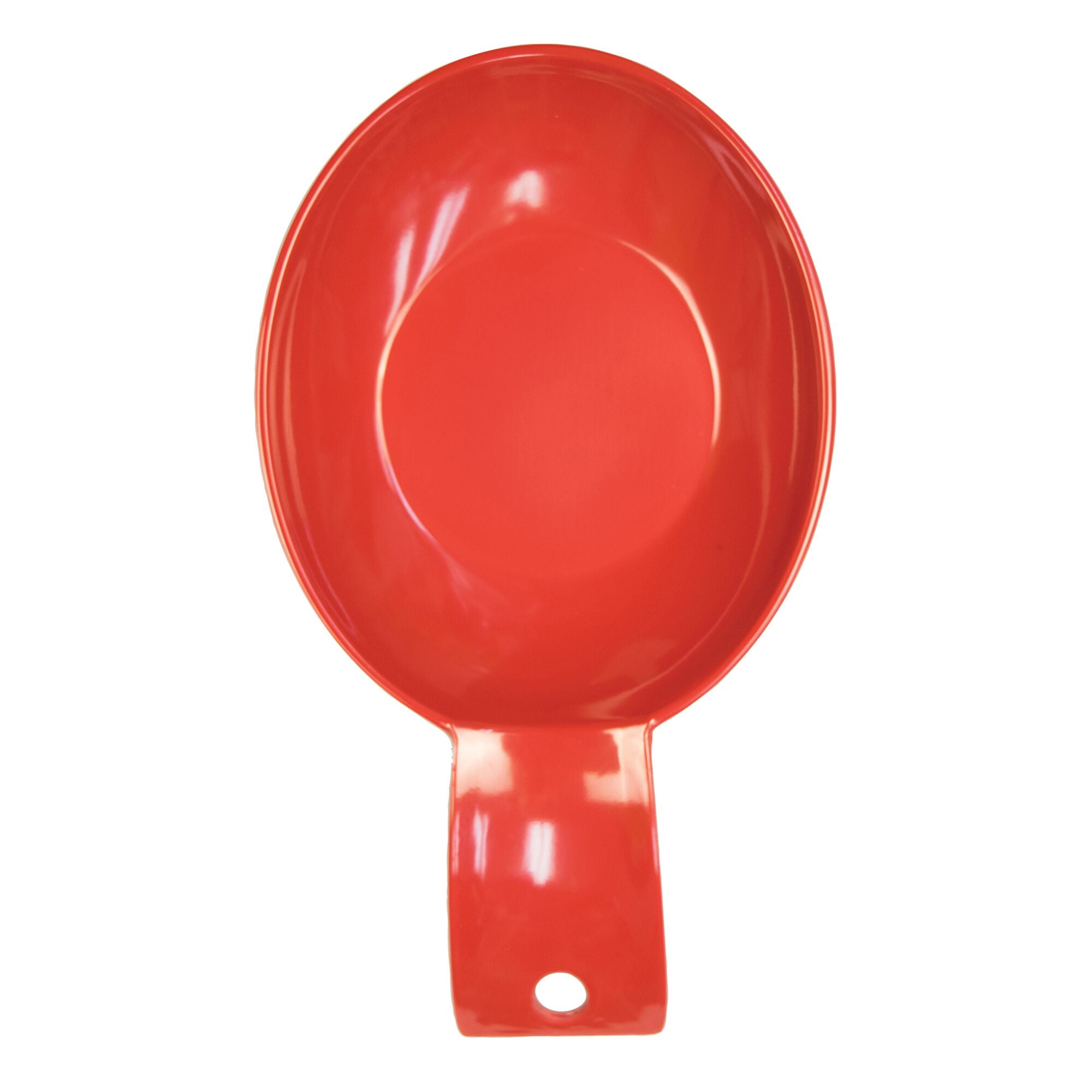 Red Melamine Spoon Rest for Kitchen Countertops
