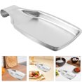 thumbnail image 1 of Amosfun Stainless Steel Spoon Rest for Utensils Multifunctional Kitchen Tool Holder with Space Saving Design 4.5 x 4.5 Inch, 1 of 5