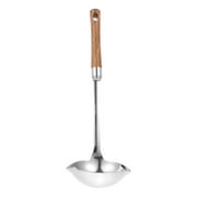 BEADCEST Kitchen Soup Ladle Oil Filter Scoop with Anti Rust Features and Fine Mirror Finish in Assorted Colors