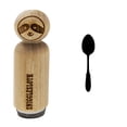 thumbnail image 1 of Spoon Solid Utensil Eating Sketch Rubber Stamp for Scrapbooking Crafting Stamping - Mini 1/2 Inch, 1 of 7