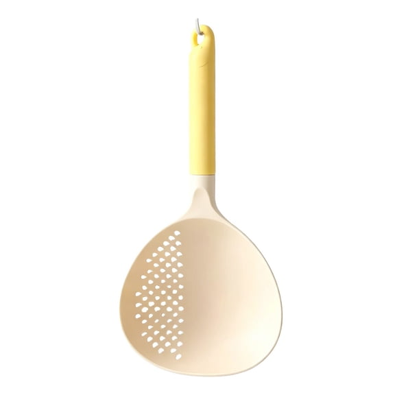 Spoon, Soup Spoon, Two in One Spoon, Dienrx Silicone Filter, Italian Pasta Filter Spoon for Frying, Kitchen Cooking Filter Pot
