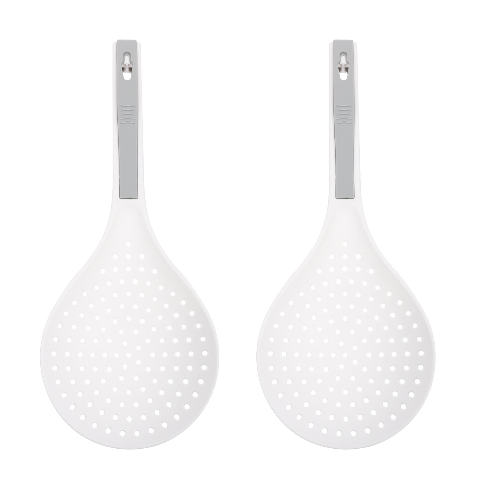 Spoon Strainer Pasta Food Skimmer Noodle Scoop Slotted Drain Kitchen