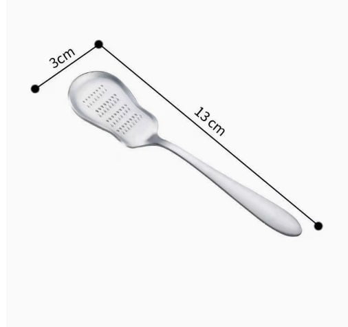 Spoon type manual garlic masher kitchen gadget multifunctional grinder ginger grinder ginger grinder