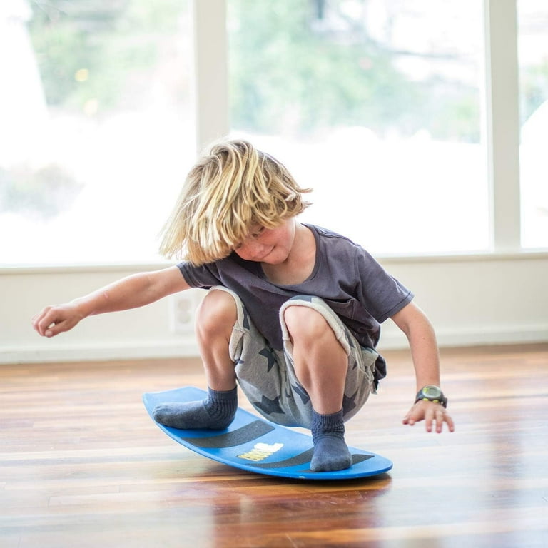 Spooner Freestyle Balance Board, Green, Kids Core Strength and