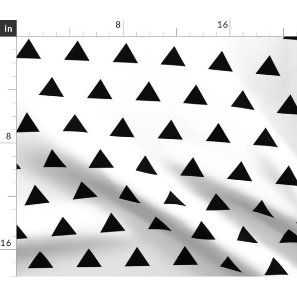 Fabric Geometric Triangles