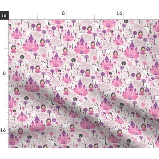 Spoonflower Fabric - Maroon Floral Highland Cow Pink Cows Scottish Printed  on Minky Fabric by the Yard - Sewing Quilt Backing Plush Toys