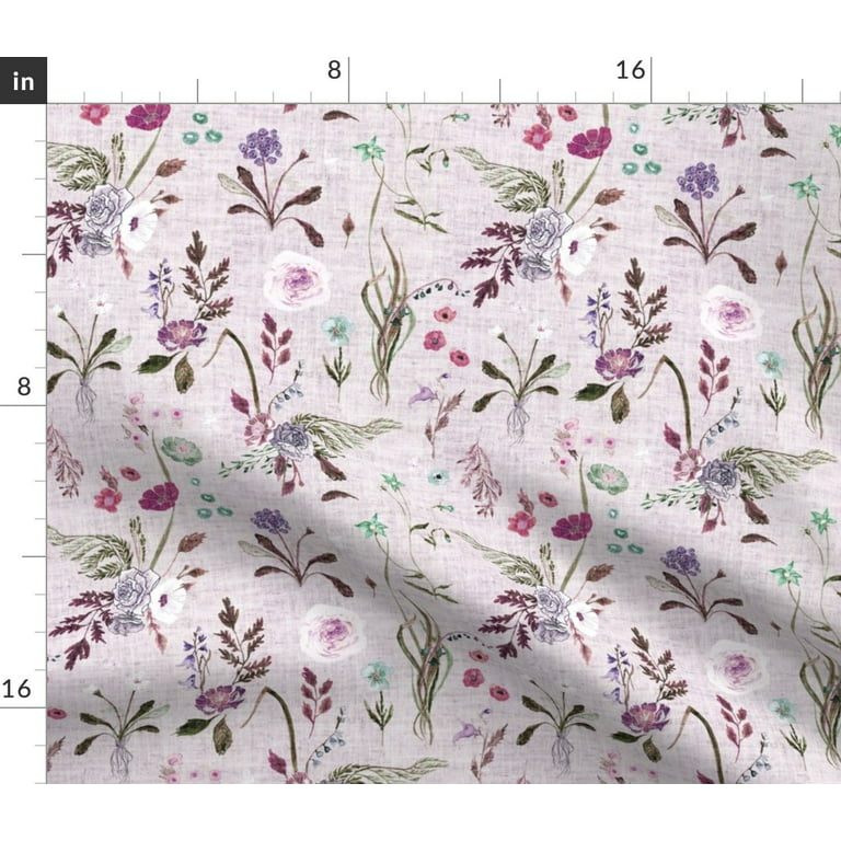 Spoonflower Fabric - Art Nouveau Style Pattern Deco Flowers Floral  Botanical Graphic Printed on Petal Signature Cotton Fabric Fat Quarter -  Sewing