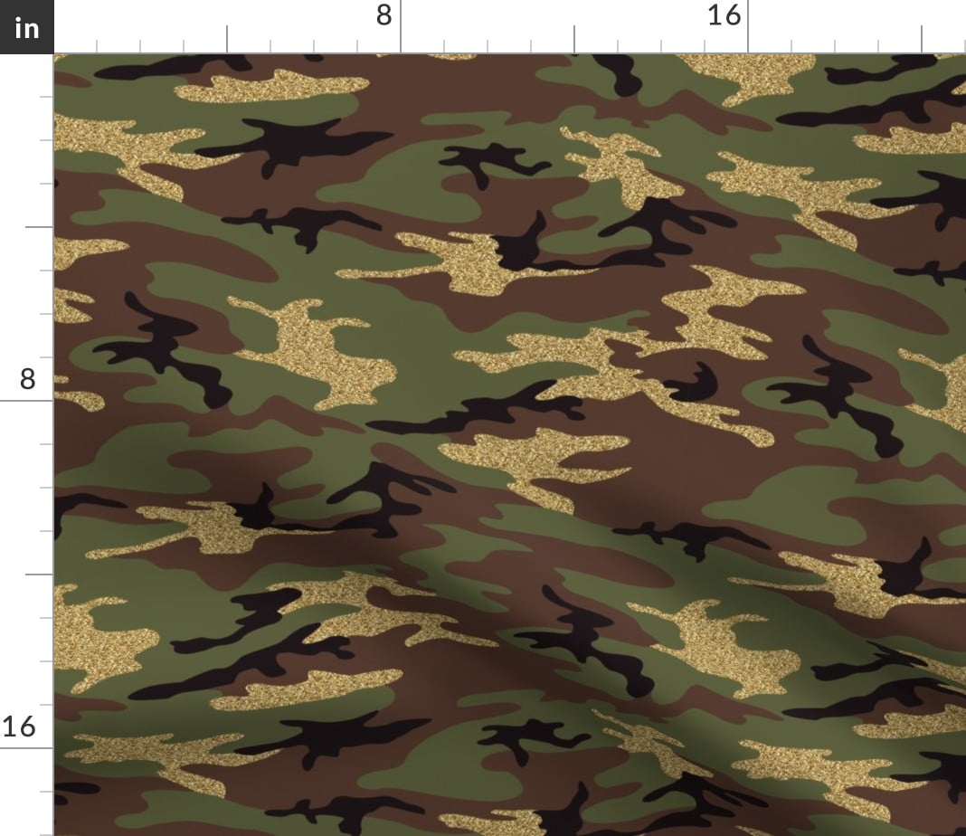 Spoonflower Fabric - Digital Camo Camouflage Printed on Modern