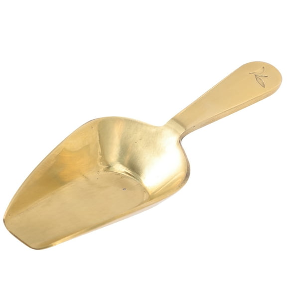 Tea Kettle Brass Shell Spatula Classical Teaspoon Loose