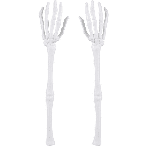 Spoons Skeleton Hands Salad Tongs Kitchen Tableware Perfect For Your Table For Halloween, Christmas and Events Party