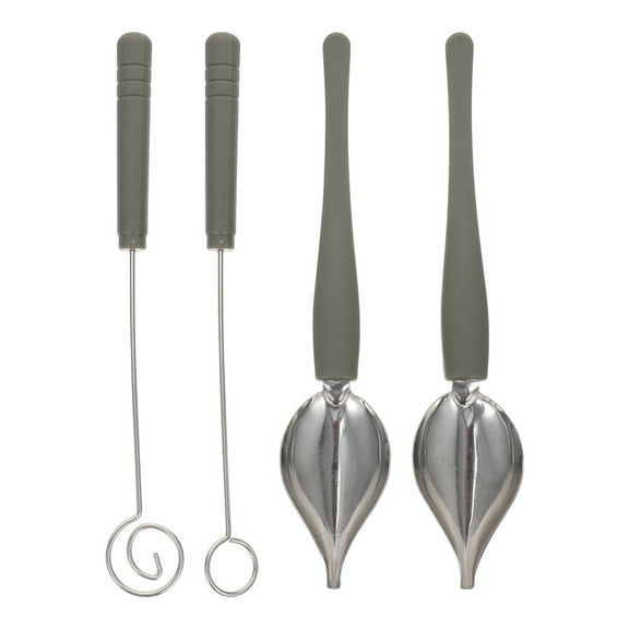 Spoons Spoon Drawing Decorating Chocolate Pencil Culinary Precision Plating Saucier Dipping Drizzle Tools Kit