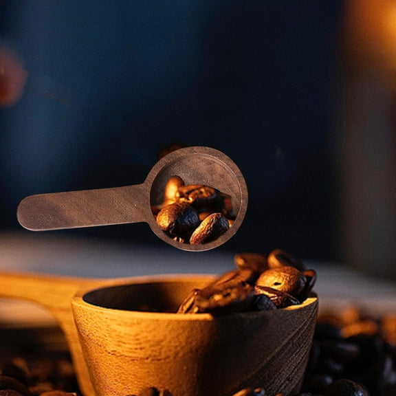 Spoons Walnut Coffee Beans Spoon Solid Wood Spoon Several ,