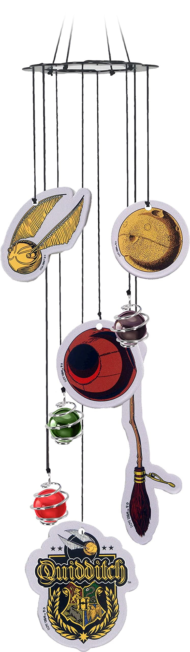 Spoontiques 11885 Quidditch Wind Chime, 17-inch High