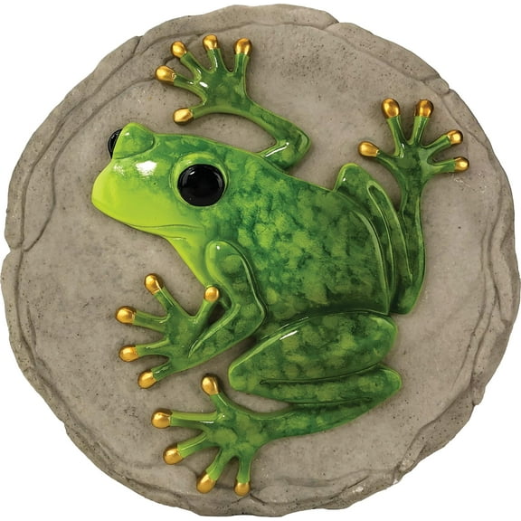 FROG STEPPING STONE / DECORATIVE WALL PLAQUE