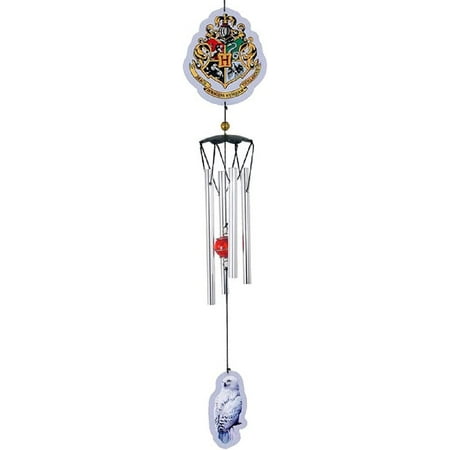 Spoontiques 13561 Hogwarts Crest Wind Chime, 18-inch High