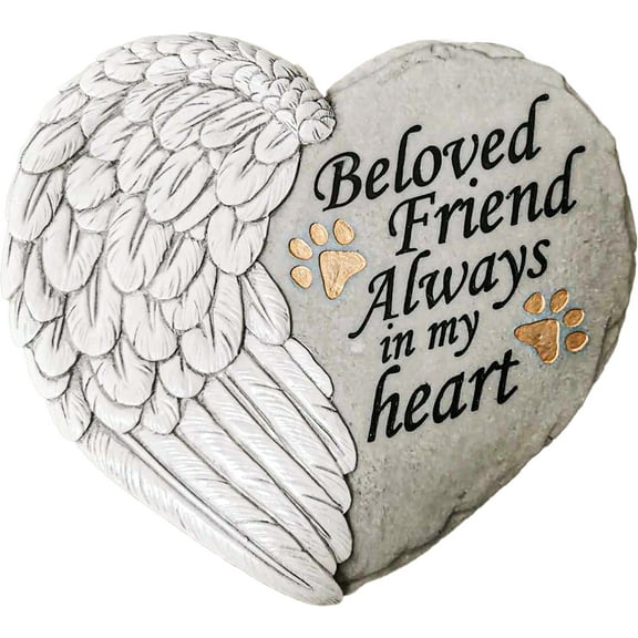 BELOVED FRIEND STEPPING STONE / DECORATIVE WALL PLAQUE