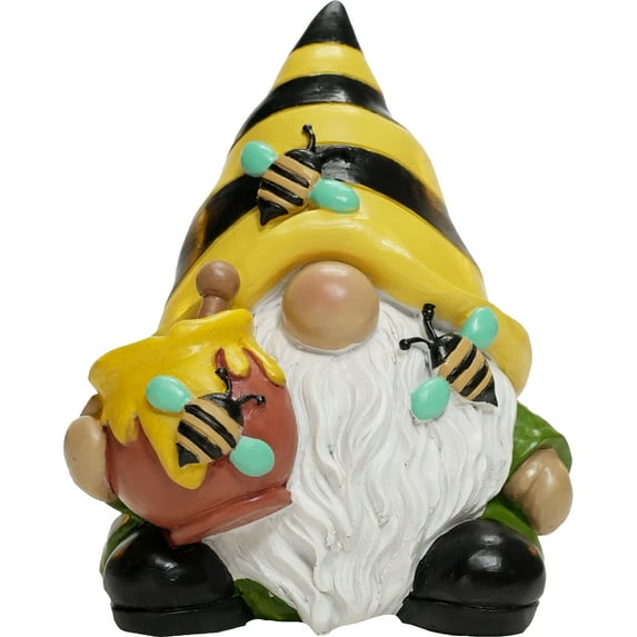 BEE GNOME GARDEN STATUE