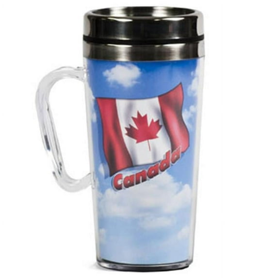Spoontiques 171940 16 oz Travel Mug Canada Insulated, Pack of 20