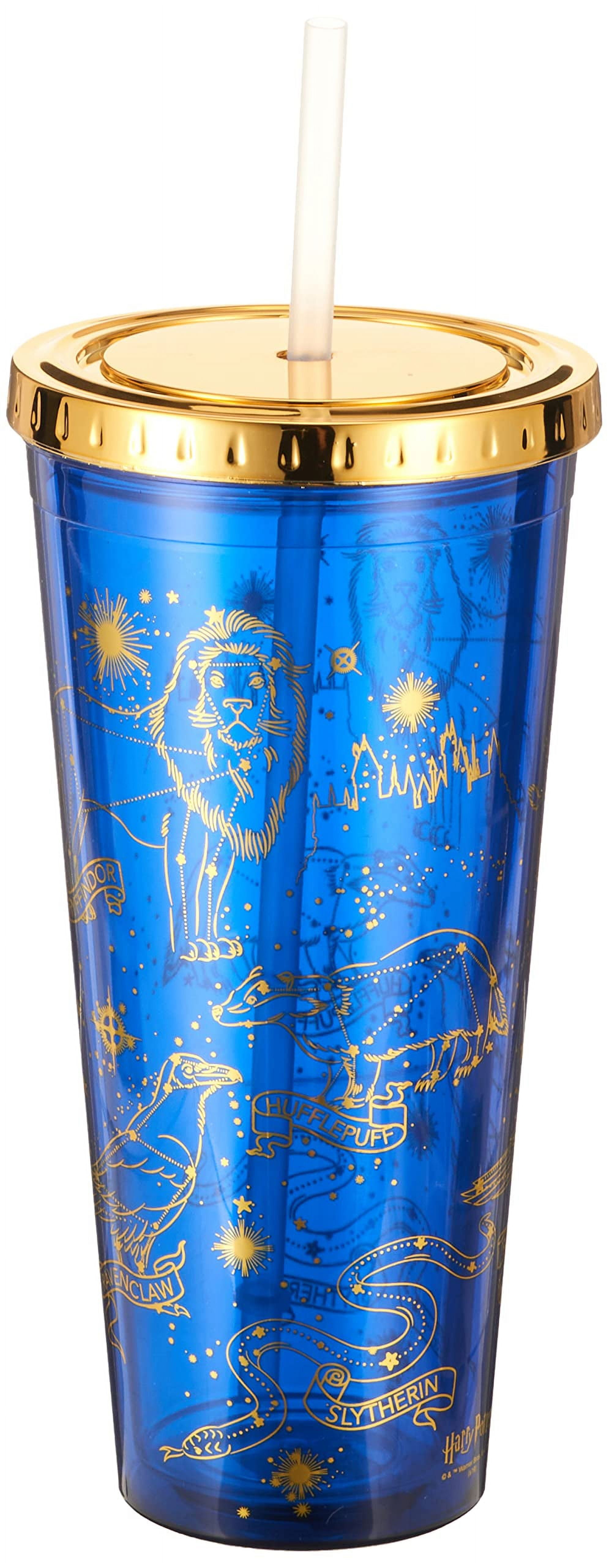 Spoontiques 21625 Harry Potter Constellations Foil Cup w/Straw, 20 oz ...