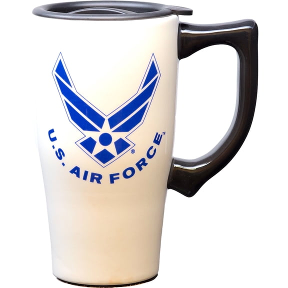 AIR FORCE 18 OUNCE CERAMIC TRAVEL MUG