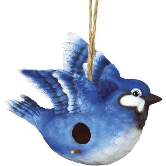 BLUE JAY BIRDHOUSE