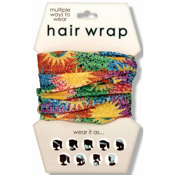 COLOR BURSTS HAIR WRAP