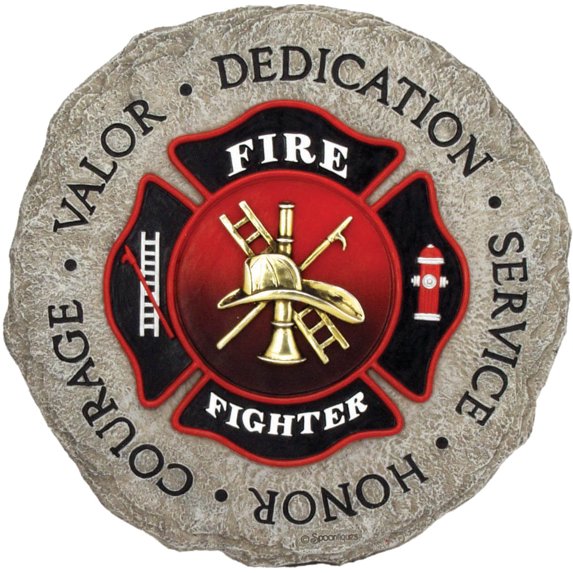 Spoontiques Firefighter Stepping Stone