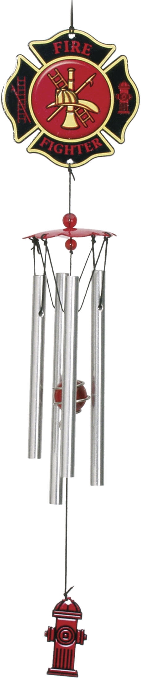 Spoontiques Firefighter Wind Chime
