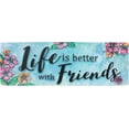 thumbnail image 1 of Spoontiques Life is Better with Friends Resin Desk Sign, 1 of 1