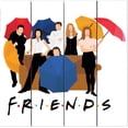 thumbnail image 1 of Spoontiques Friends Wood Sign, Multicolored, 1 of 1