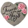 thumbnail image 1 of Spoontiques - Garden Décor - Forever in Our Hearts Stepping Stone - Decorative Stone for Garden, 1 of 6