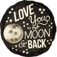thumbnail image 1 of Spoontiques - Garden D??cor - Moon & Back Stepping Stone - Decorative Stone for Garden, 1 of 2