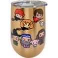 Spoontiques Harry Potter Stainless Steel Wine Tumbler with Locking Lid